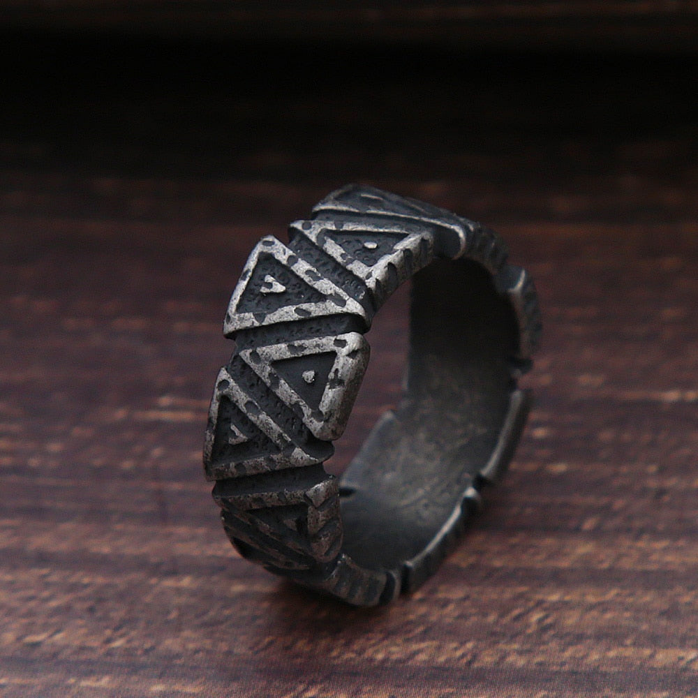 Viking Valknut Ring