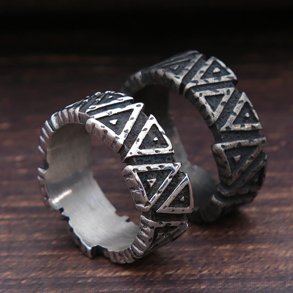 Viking Valknut Ring