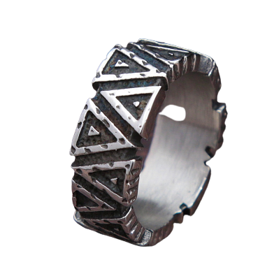 Viking Valknut Ring