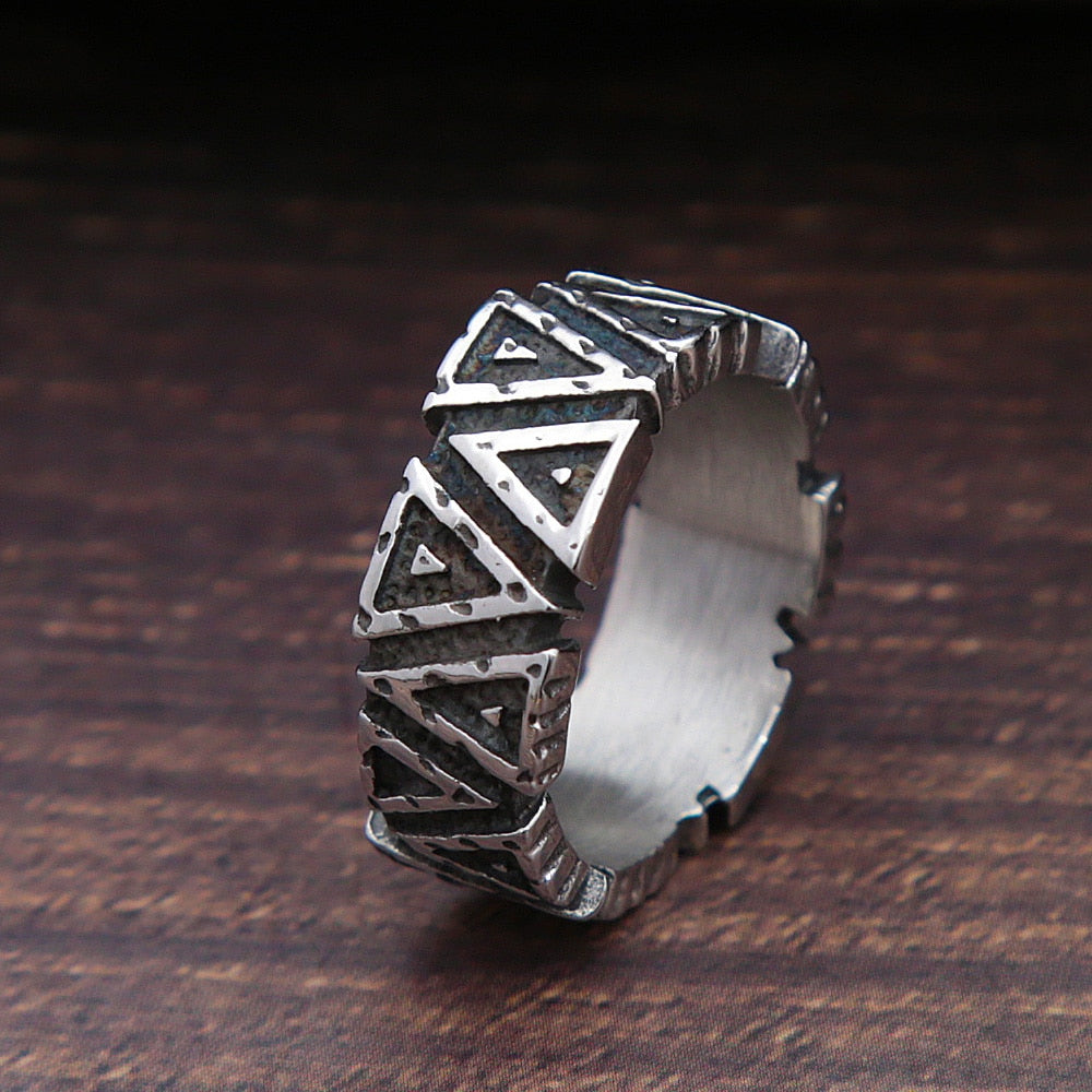 Viking Valknut Ring