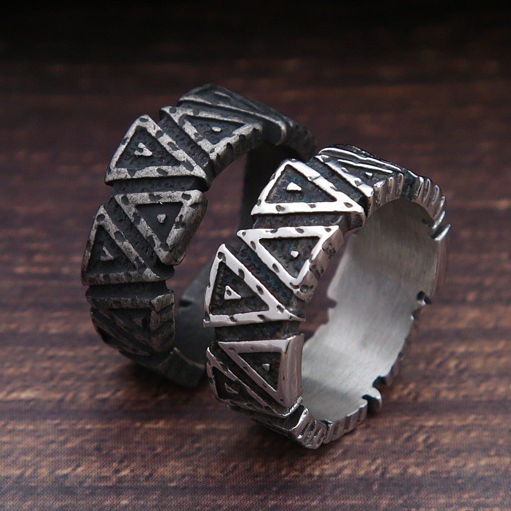 Viking Valknut Ring