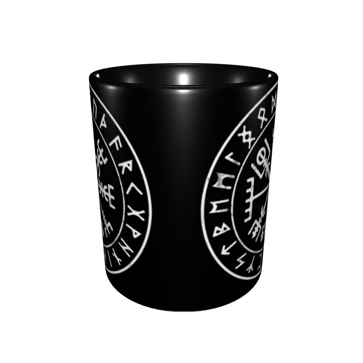 Vegvisir Viking Compass Two-Tone Coffee Mug