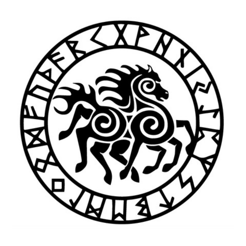 Sleipnir Viking Sticker