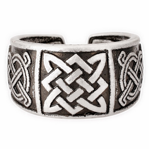 Black Silver Norse Viking Rings 