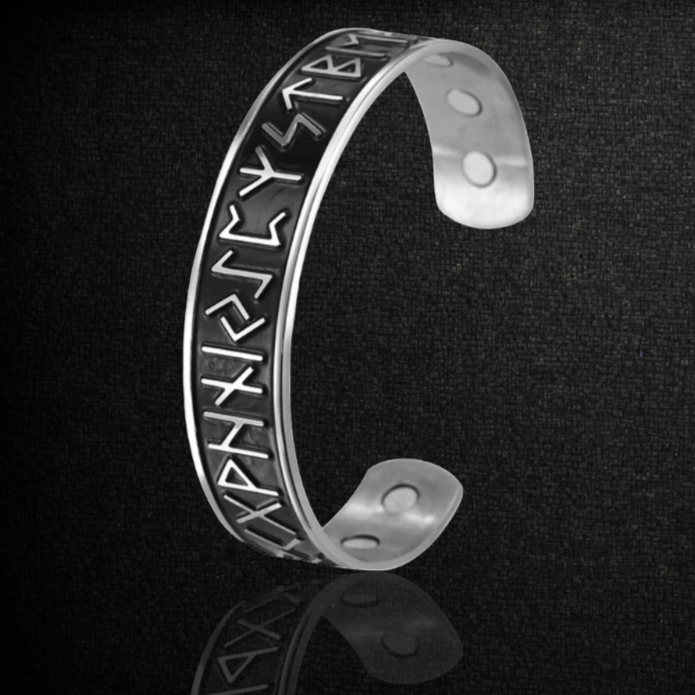 Viking Rune Cuff Bracelet