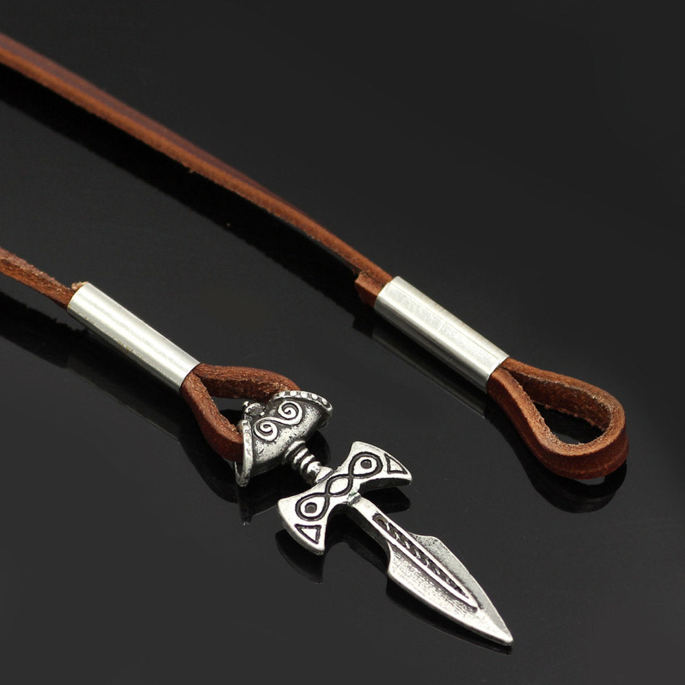 VIKING BRACELET - TALOS (LEATHER)