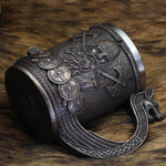 Viking Dragon Boat Beer Mug