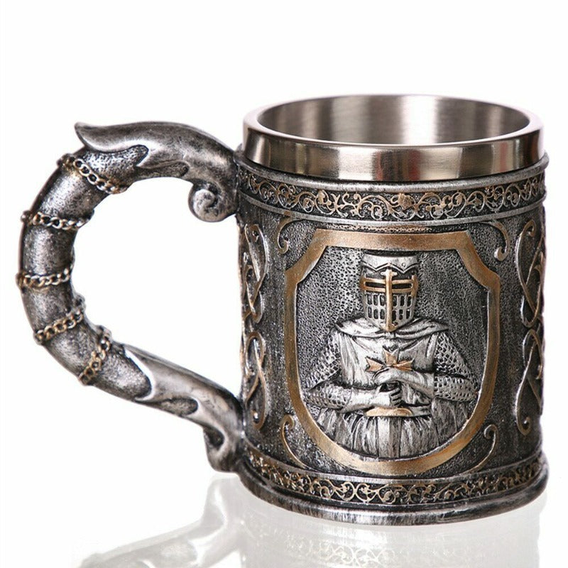 Medieval Crusader Knight Mug