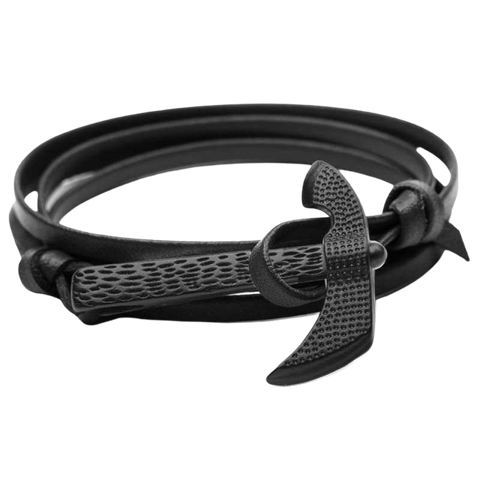 VIKING AXE BRACELET - Black - viking bracelet