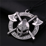 viking-celtics-ax-rune-warrior-316l-stainless-steel-pendant