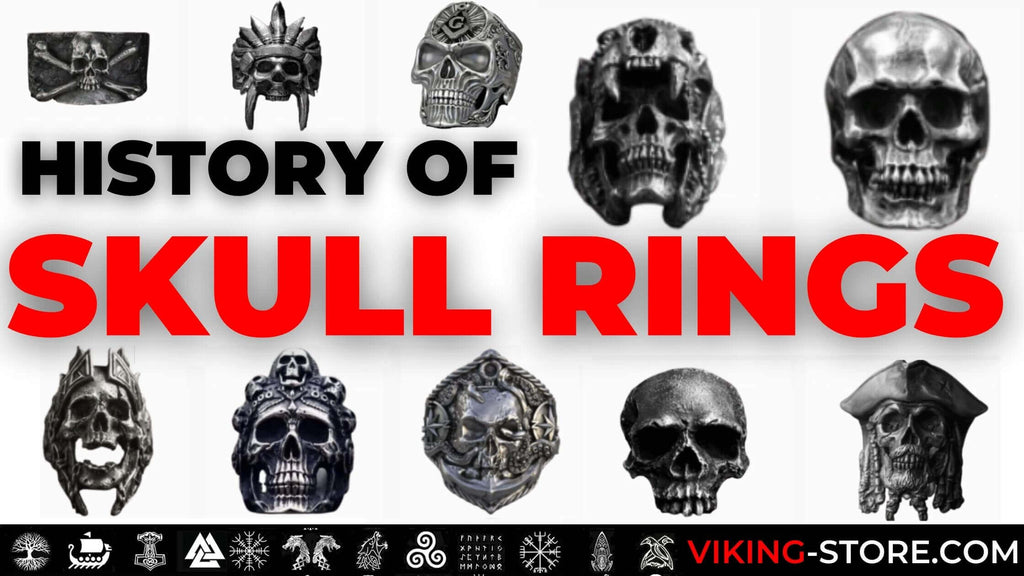 The history of skull rings, Dark Bad Ass jewelry.