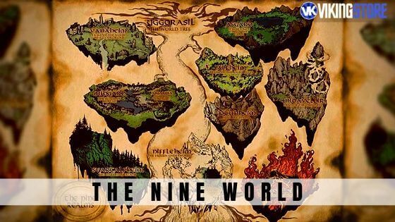 The Nine Worlds in Norse Mythology
