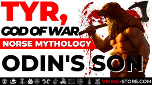 Viking Merch - Tyr is the God of war, he is the bravest of all the Norse  gods. Tyr wants justice and with fair treaties, which makes him a God in law