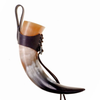 Gjallarhorn (Viking Drinking Horn) with Leather Holder