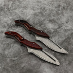 VG10 Damascus Knives Tactical Hunting Mechanical Folding Knife Fixed Blade Outdoor Camping Survival EDC Pocket Defense Tools