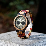 BOBO BIRD Wooden Watch Men Watches Luxury Retro Ebony Wristwatch Timepiece Compass Clock Customize Great Gift Box reloj hombre