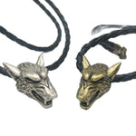 Viking Wolf Head Necklace Pendant Norse Vikings Amulet Men Women Original Animal Jewelry