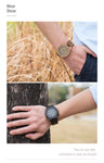 BOBO BIRD Wooden Watch Men Watches Luxury Retro Ebony Wristwatch Timepiece Compass Clock Customize Great Gift Box reloj hombre