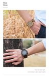 BOBO BIRD Wooden Watch Men Watches Luxury Retro Ebony Wristwatch Timepiece Compass Clock Customize Great Gift Box reloj hombre
