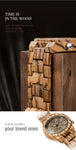 BOBO BIRD Wooden Watch Men Watches Luxury Retro Ebony Wristwatch Timepiece Compass Clock Customize Great Gift Box reloj hombre