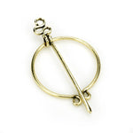 Viking Brooch Cloak Pin Medieval Clasp Jewelry Antique Twists Knotted Fibula Penannular Brooch Collection