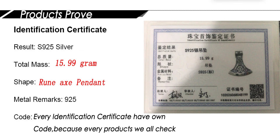 925 sterling silver Viking Vegvisir rune and Celtic knot ax necklace with keel necklace and leather chain and wood box  as gift