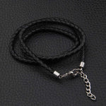925 Sterling Silver Viking Bear Pendant Nekclace with real leather chain and keel chain as gift