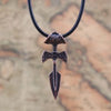 5 Colors 1pcs thor's hammer mjolnir pendant choker necklace viking scandinavian norse viking necklace Men gift