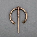 Viking Brooch Cloak Pin Medieval Clasp Jewelry Antique Twists Knotted Fibula Penannular Brooch Collection