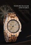 BOBO BIRD Wooden Watch Men Watches Luxury Retro Ebony Wristwatch Timepiece Compass Clock Customize Great Gift Box reloj hombre