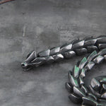 Viking snake vintage punk Necklace for men never fade stainless steel fashion Jewelry hippop street culture