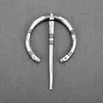 Viking Brooch Cloak Pin Medieval Clasp Jewelry Antique Twists Knotted Fibula Penannular Brooch Collection