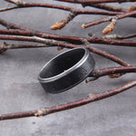 316L Stainless steel Odin Norse Viking Amulet Rune Fashion Style MEN and women fashion words RETRO Rings Jewelry with wooden box