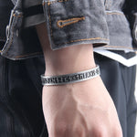 Dropshipping 1pc Men's Handmade Nordic Rune Bangle Viking 3 color Alloy men bangle