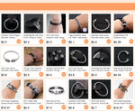 Dropshipping Stainless steel Viking thor hammer pendant hand made really leather Bracelet for men gift