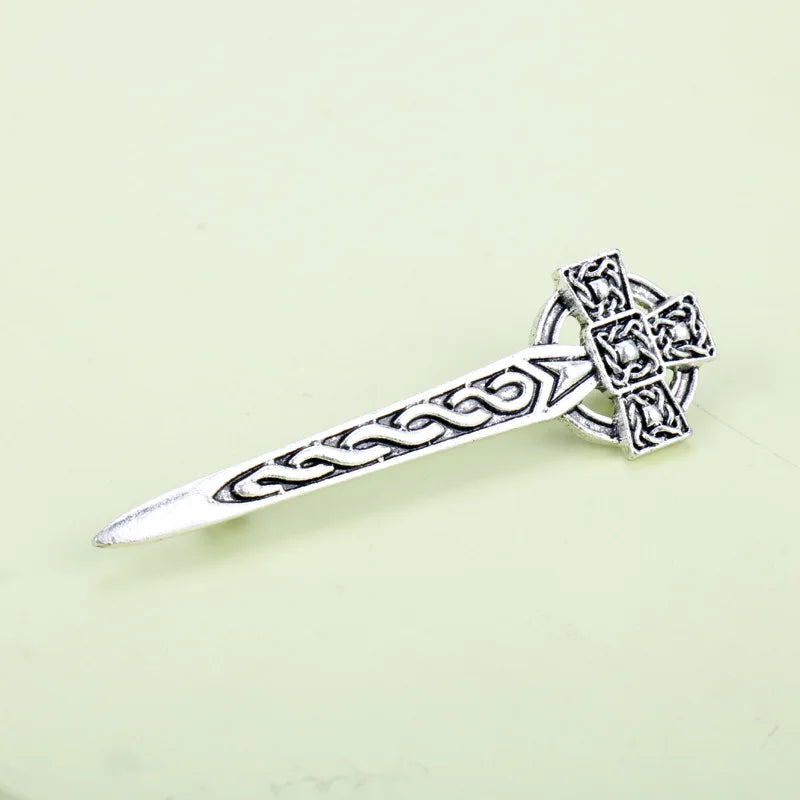 Viking Brooch Cloak Pin Medieval Clasp Jewelry Antique Twists Knotted Fibula Penannular Brooch Collection