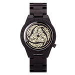 BOBO BIRD Wooden Watch Men Watches Luxury Retro Ebony Wristwatch Timepiece Compass Clock Customize Great Gift Box reloj hombre