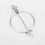 Viking Brooch Cloak Pin Medieval Clasp Jewelry Antique Twists Knotted Fibula Penannular Brooch Collection
