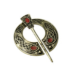 Viking Brooch Cloak Pin Medieval Clasp Jewelry Antique Twists Knotted Fibula Penannular Brooch Collection