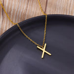 Viking Rune Necklace for Women Norse Runic Letter Pendant Necklaces Minimalist Nordic Stainless Steel Jewelry Christmas Gift