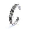 Norse Viking 316L Stainless Steel Thor's Hammer Bracelets For Men Women Paracord Amulet Runes Bangles Jewelry Gifts Wholesale