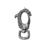 Vintage Punk Stainless Steel Vikings Dragon Keychain Fashion Rotatable Keyring Charm Car Key Accessories Male Jewelry Wholesale