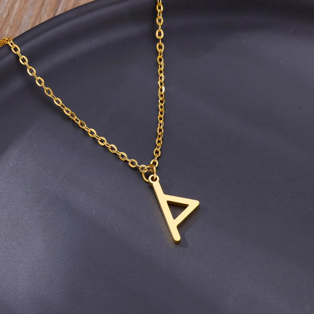 Viking Rune Necklace for Women Norse Runic Letter Pendant Necklaces Minimalist Nordic Stainless Steel Jewelry Christmas Gift