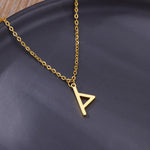 Viking Rune Necklace for Women Norse Runic Letter Pendant Necklaces Minimalist Nordic Stainless Steel Jewelry Christmas Gift