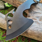 Multi-functional Tactical Axe with Nylon Cover - Durable Handaxe for Camping, Hiking and Survival - Corrosion 7CR13 Steel Blade