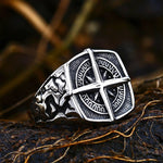 Viking Ring Featuring Sailor's Compass