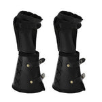 new Medieval Gloves Long Glove Artificial Leather Viking Wrist Guard Steampunk Medieval Viking Gauntlet Cosplay Costume