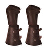new Medieval Gloves Long Glove Artificial Leather Viking Wrist Guard Steampunk Medieval Viking Gauntlet Cosplay Costume