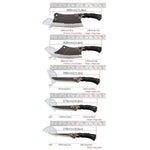 8PCS Professional Kitchen Chef Knife Set Handmade Forged Stainless Steel Chef Knife Butcher Knife Vegetable Utility Boning Fish
