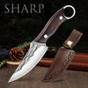 Outdoor small knife, made of mini stainless steel, portable for hiking, a portable and multi-functional emergency knife